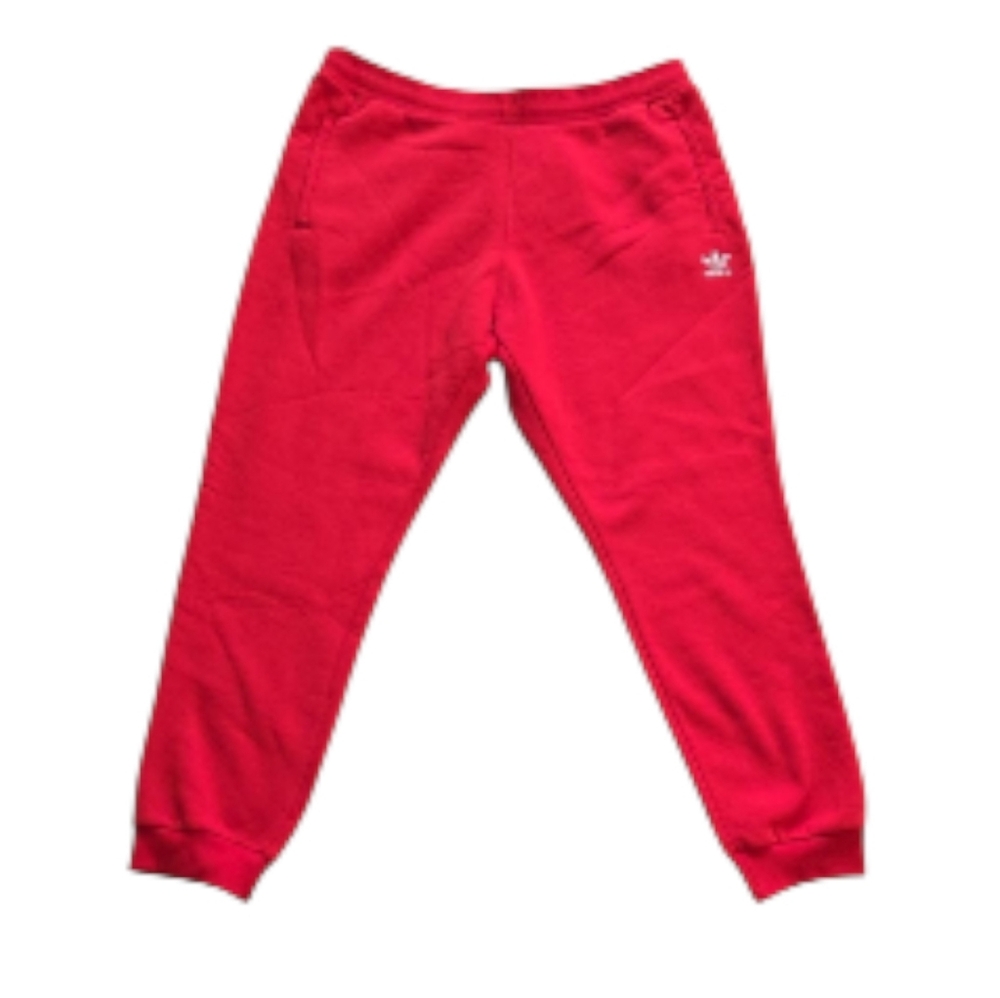 Adidas Men's Red Joggers